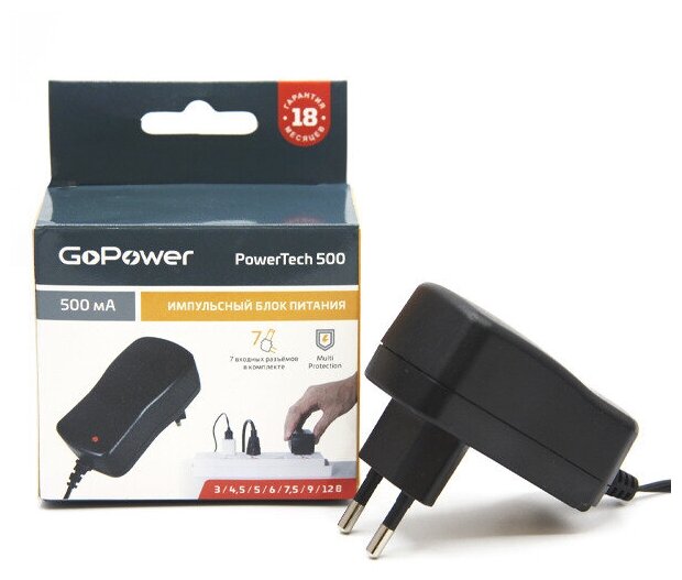 Блок питания GoPower PowerTech 500 универсальный импульсный