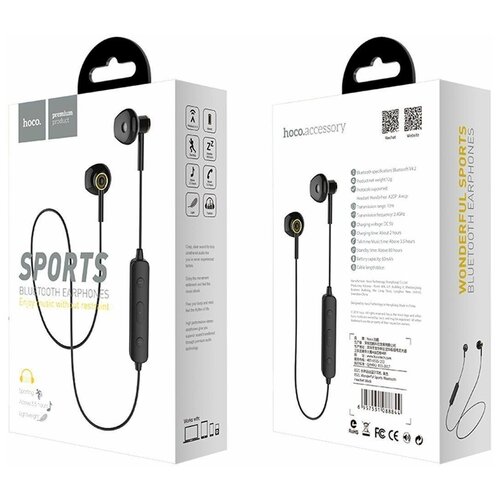 Наушники беспроводные HOCO ES21 Wonderful sports wireless earphones спортивные 132900₽