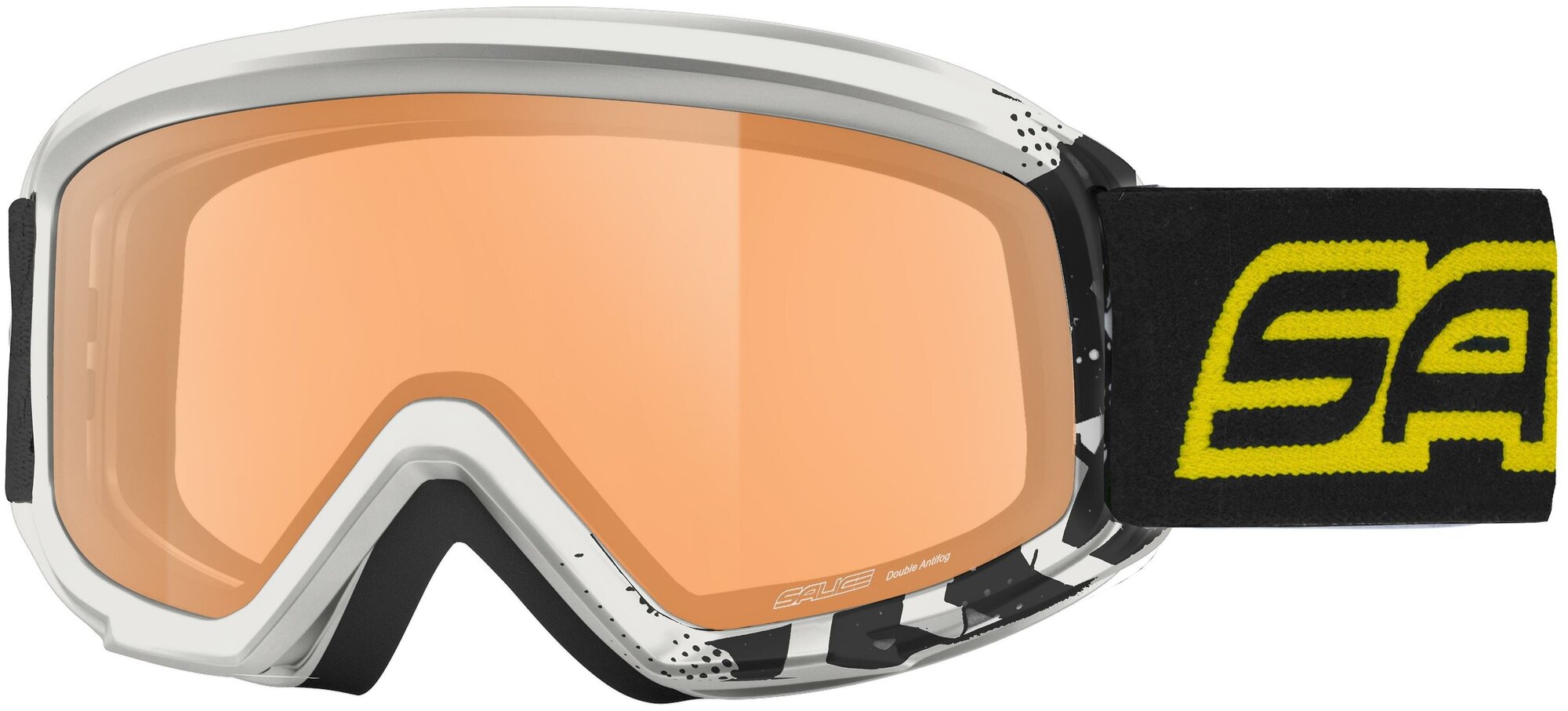 Очки горнолыжные Salice 708DAFD White-Black/Orange