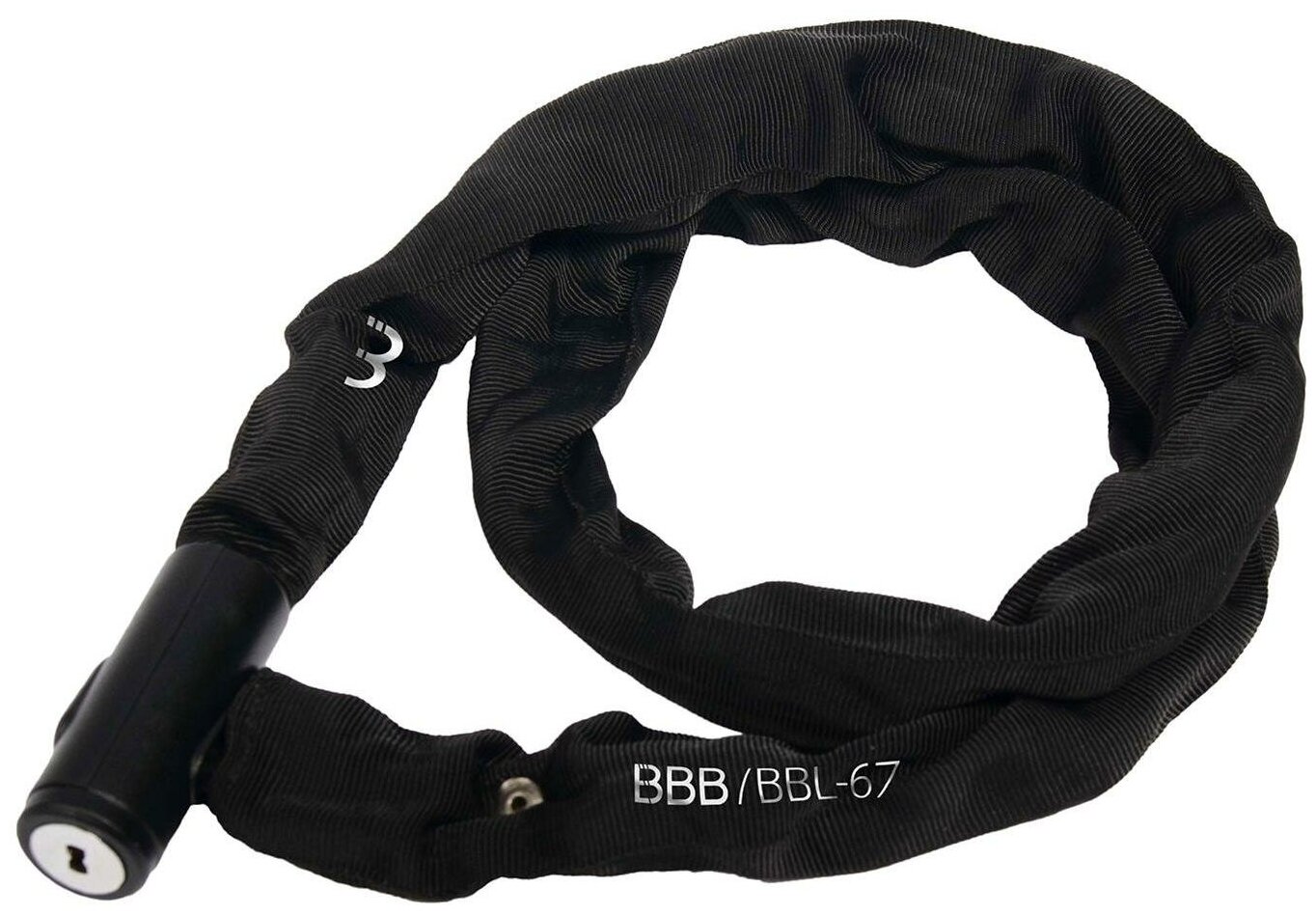 Замок велосипедный BBB QuickChain 4,5x1000mm Black