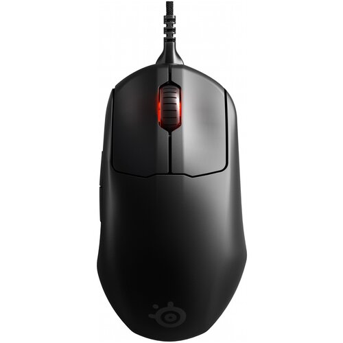 SteelSeries Prime+ черная Игровая мышь (5 кнопок, TrueMove Pro+, Prestige OM™, 18000 dpi, RGB подсветка, OLED экран, USB)