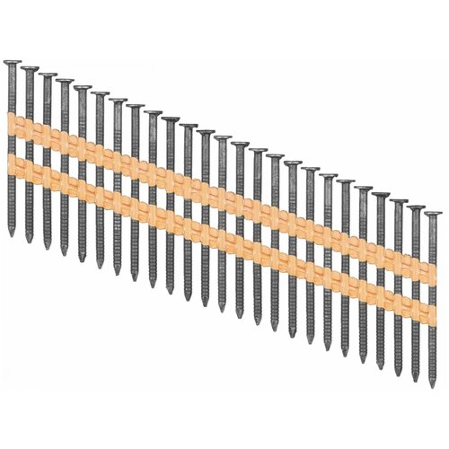гвозди отделочные для нейлера тип 18 pegas f50 ЗУБР 2000 шт, 90 мм, 21°, реечные гвозди рифленые РГР-21 305392-90 Профессионал