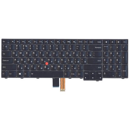 Клавиатура для ноутбука Lenovo ThinkPad Edge E531 E540 черная с подсветкой 407000₽