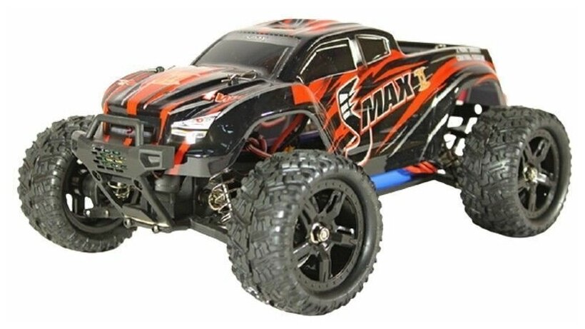 Радиоуправляемый монстр Remo Hobby SMAX Brushless V2.0 (красный) 4WD 2.4G 1/16 RTR