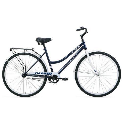 ALTAIR Городской велосипед ALTAIR City low 28 темно-синий/белый 19 рама велосипед городской altair city 28 low 3 0 2022 19 темно синий