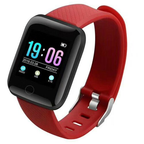 Умные часы Smart Watch D116, красный