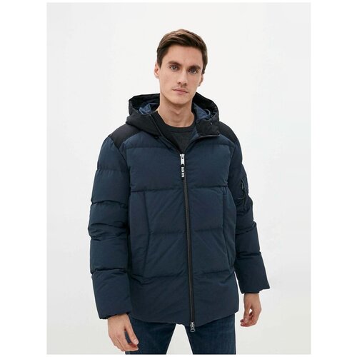 фото Пуховик baon мужской, модель: b501503, цвет: deep navy, размер: 3xl