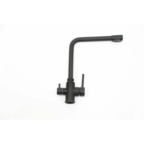 Смеситель для кухни с подключением фильтра AVINA LJ-8015-2 BLACK