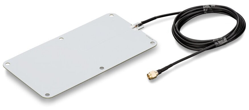 Антенна всенаправленная GSM900/1800/3G/4G с кабелем LMR-100, 5дБ, KROKS KC5-700/2700C (Белая) SMA-male