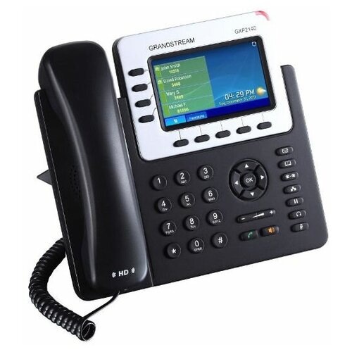 Системный телефон Grandstream GXP-2140 grandstream voip телефон grp2613 sip телефон
