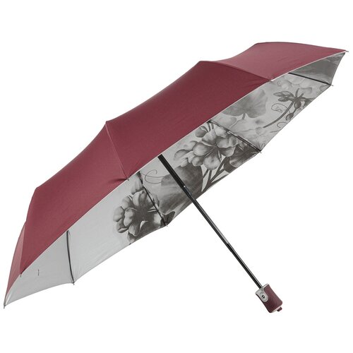 Зонт Frei Regen, бордовый мини зонт женский складной с защитой от уф излучения