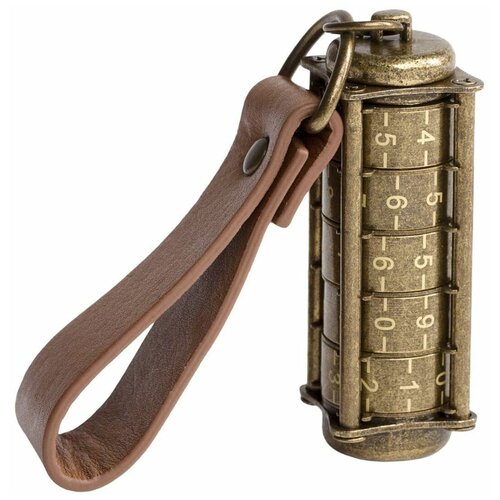 Флешка Cryptex (ver. 2) 32 Гб (Латунь) флешка cryptex compass lock с кодовым замком 64 гб