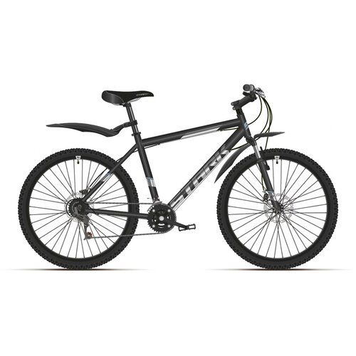Велосипед Stark Tank 261 D 2021 18 черныйсеребристый 3145500₽