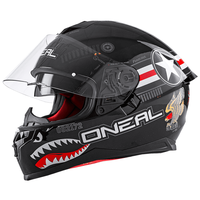 Шлем интеграл ONEAL Challenger Wingman, глянец, черный, размер L
