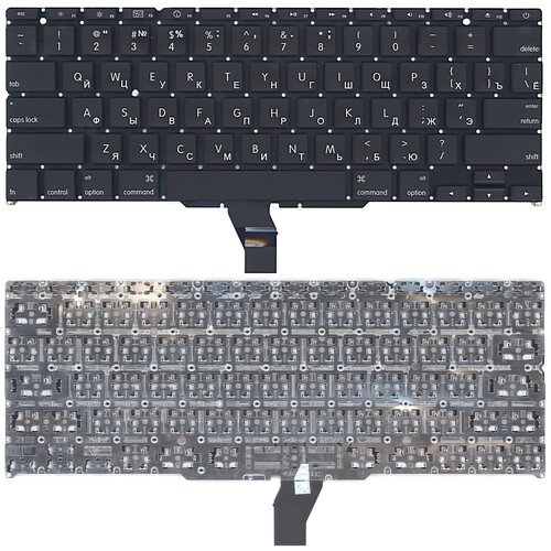 Клавиатура для ноутбука Apple MC503LLA 2010 плоский ENTER без подсветки Русская Чёрная 142000₽