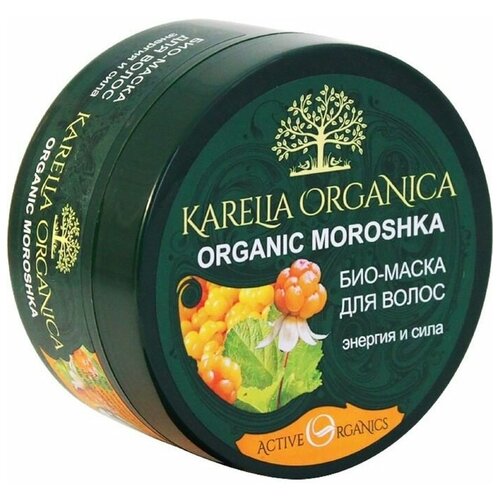 Karelia Organica Био-маска для волос Karelia Organica Moroshka Энергия и сила, 220 мл био бальзам karelia organica organic moroshka энергия и сила для всех типов волос 310 мл