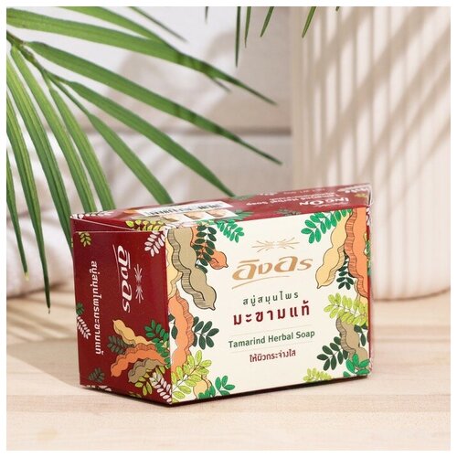 ING ON Растительное мыло-скраб 