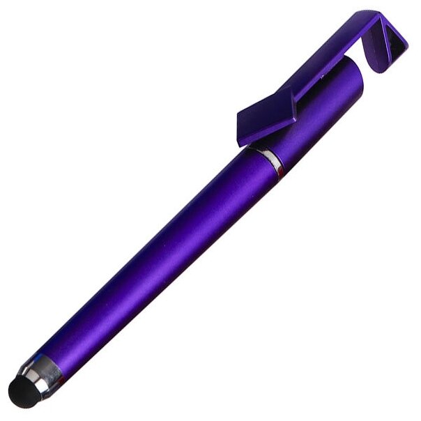 Стилус-ручка PALMEXX с держателем для телефона (фиолетовый)