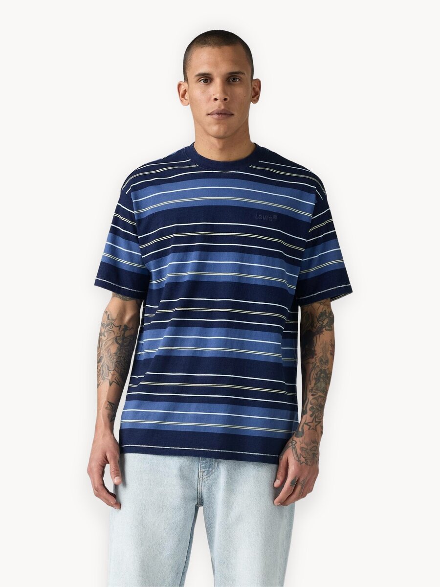 Футболка Levi's, размер S, cиний