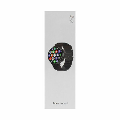 Смарт-часы Hoco Y18, черный