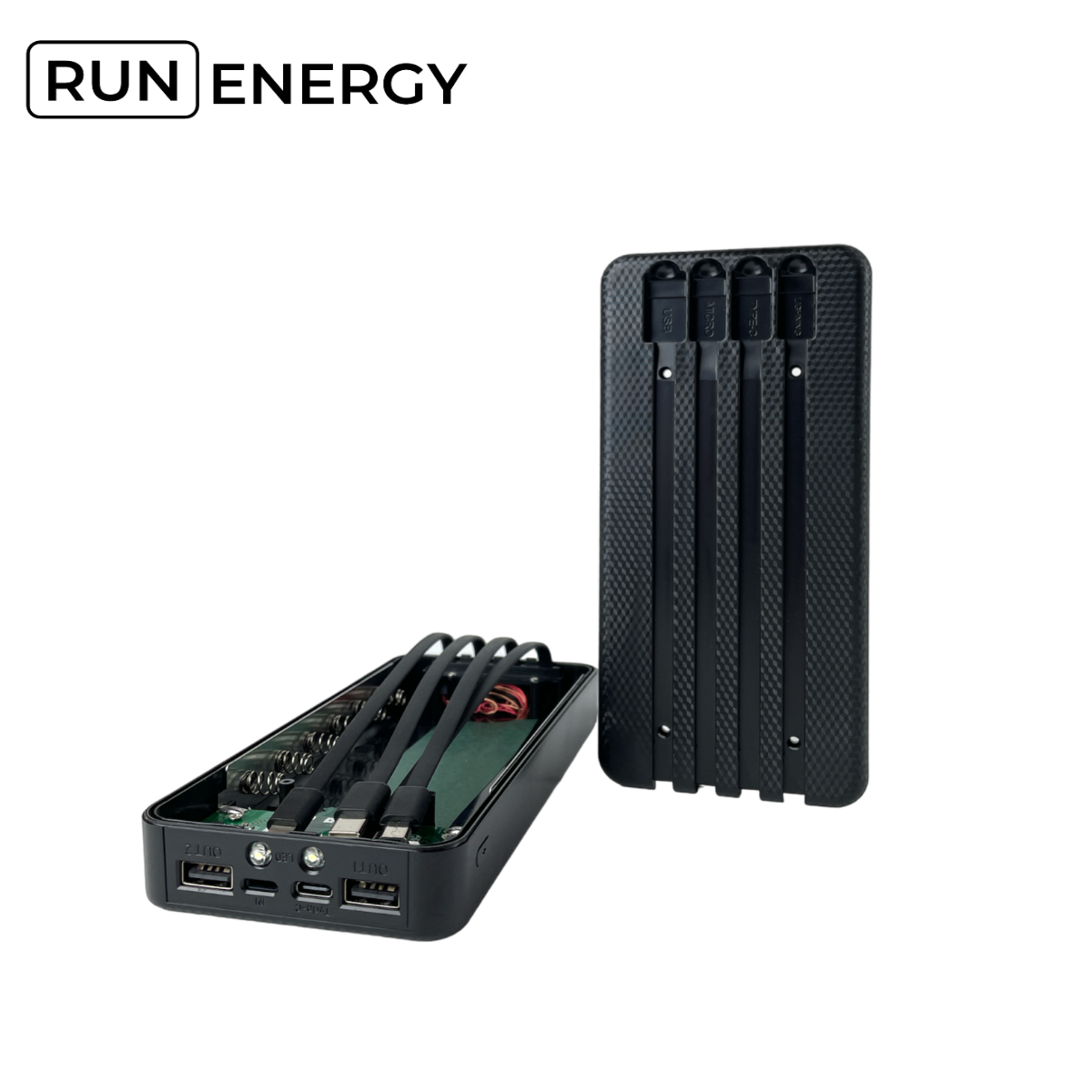 Корпус Run Energy для Power Bank 5В-2.1А/10Вт 6x18650 (ET6)