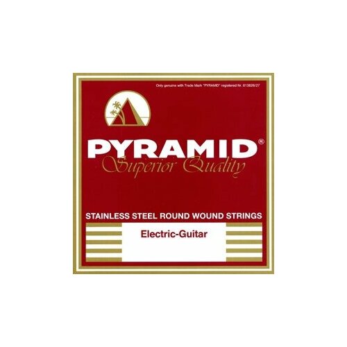 Струны для 8-струнной электрогитары, сталь, Pyramid 1080S-8 Stainless Steel - (10-80)