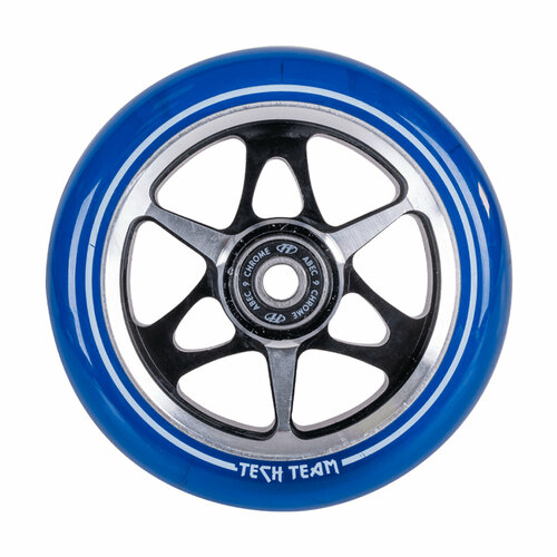 фото Колесо для трюкового самоката tech team kl 110x24 blue techteam