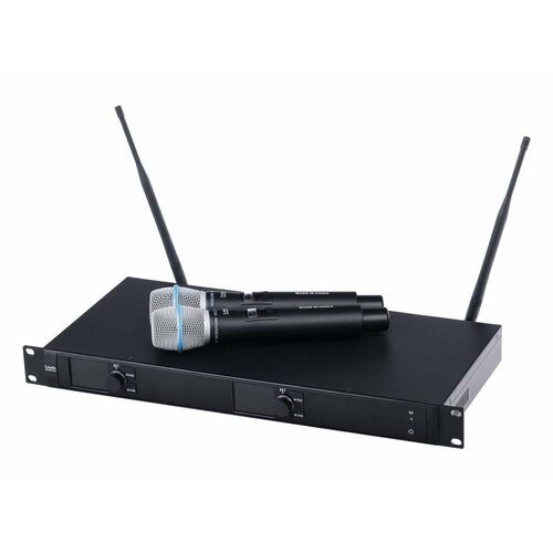 6000-UH Беспроводная микрофонная система 2 ручных передатчика LAudio 6817000₽