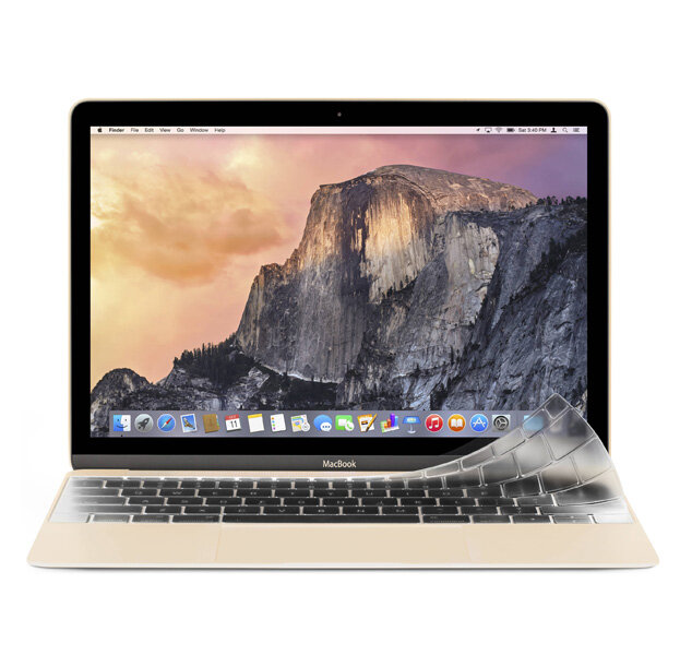 Накладка на клавиатуру Viva для Macbook 12/Pro 13/15 2016 - 2019 без Touch Bar US силиконовая