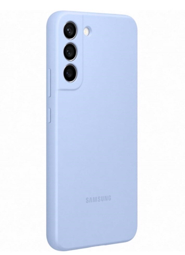 Панель-накладка Samsung Silicone Cover Blue для Samsung Galaxy S22+