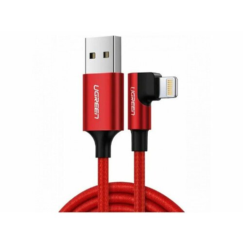 Аксессуар Ugreen US299 USB-A - Lightning 1m Red 60555