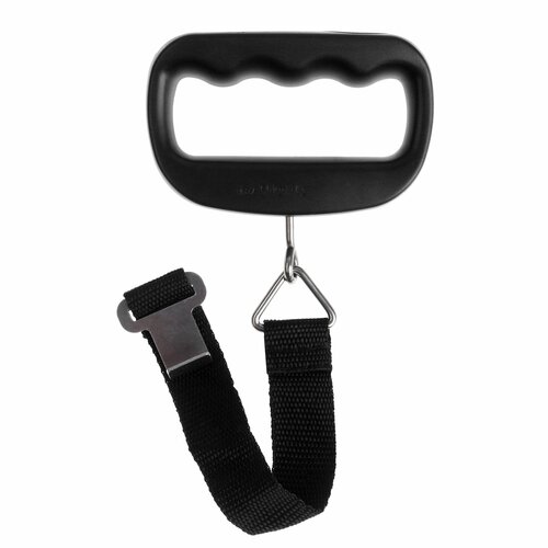 Весы багажные Luazon LVU-06 до 50 кг чёрные лента 1135₽
