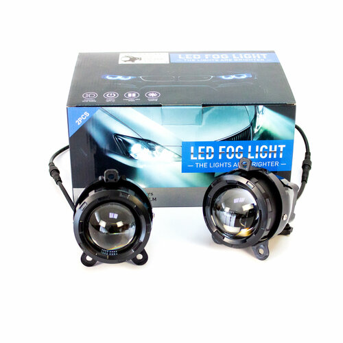 ПТФ Приора лазер ZMB с BI-LED модулем двухрежимные ближний и дальний ...