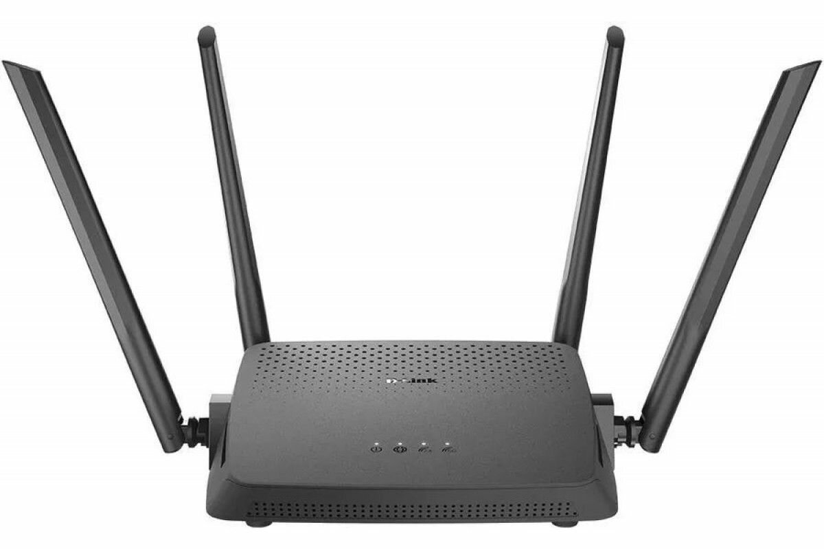 Wi-Fi роутер D-link DIR-825/RU/R5, черный