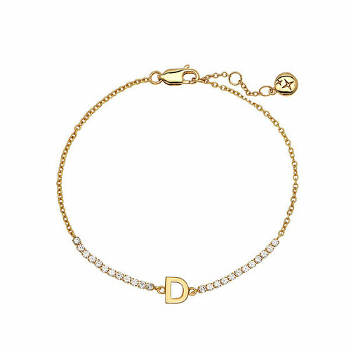 Браслет-цепочка, циркон