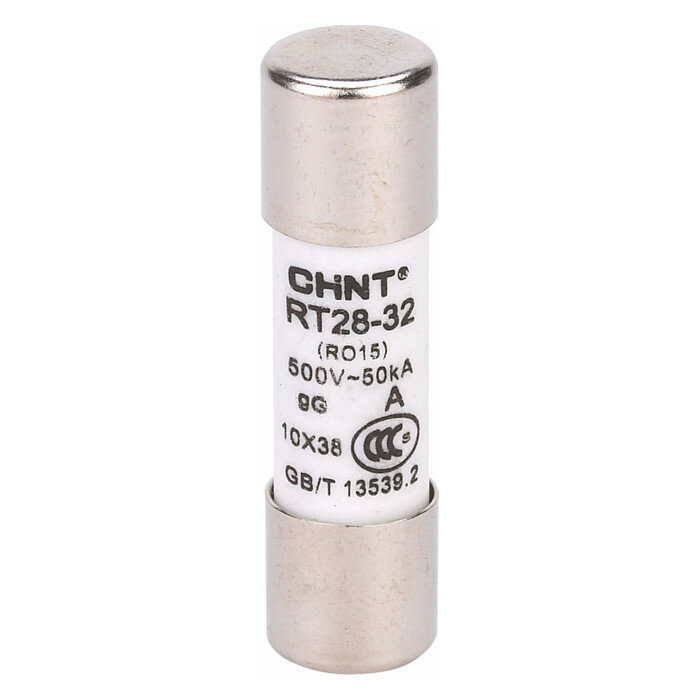 Плавкая вставка цилиндрическая RT28-32 16A 10х38 (R) (CHINT)