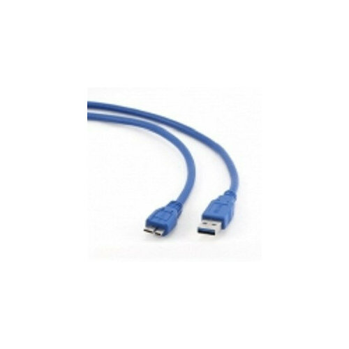 Gembird/Cablexpert CCP-mUSB3-AMBM-1 Кабель USB 3.0 Pro , AM/microBM 9P, 30см, экран, синий, пакет кабель usb 3 0 a micro usb 9pin m m 0 3м професс синий gembird ccp musb3 ambm 1