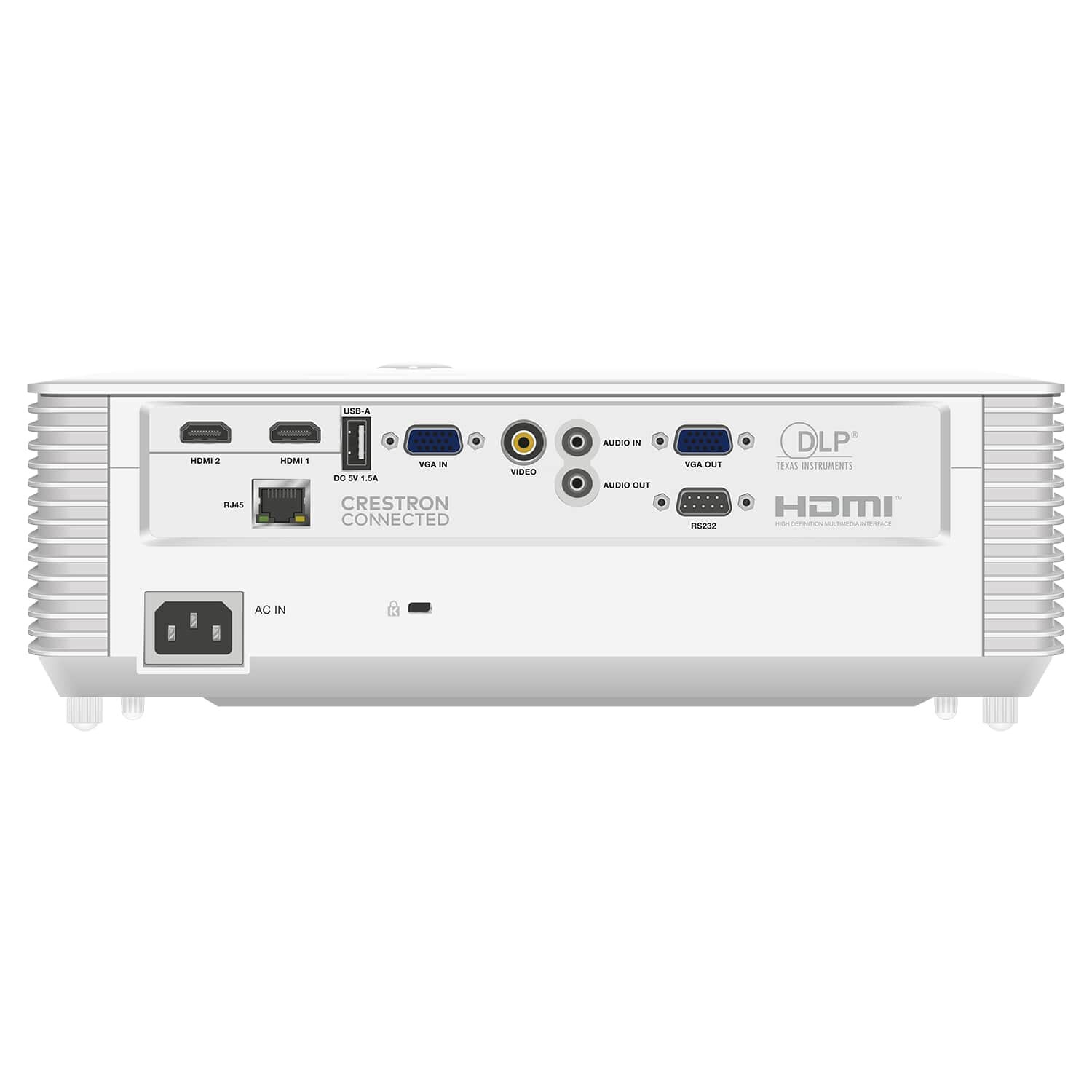 Проектор InFocus DLP, XGA, 4600 lm, 30 000:1, 1.48-1.93:1, 2xHDMI 1.4, VGA in/out, Composite Video, 3.5mm in/out, USB-A, RS-232, RJ-45, лампа 1 - фото №10
