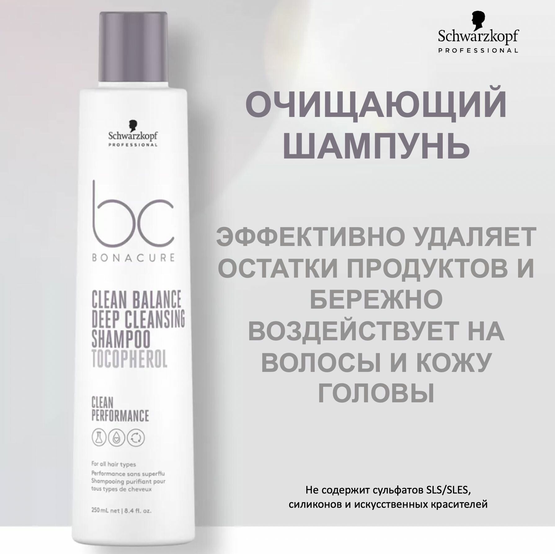 Schwarzkopf Professional Шампунь глубокого очищения Clean Balance, 250 мл (Schwarzkopf Professional, ) - фото №14