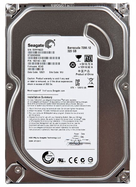 Жесткий диск Seagate ST320DM000 320Gb SATAIII 3,5" HDD