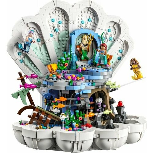 Lego 43225 Disney Королевская ракушка Русалочки 12 конструктор замок рыцаря арт к 4074 коробка 37 5 25 5 10 см 58 деталей