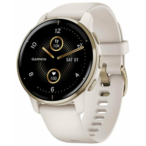 Часы Garmin VENU 2 PLUS IVORYCREAM GOLD 5669900₽