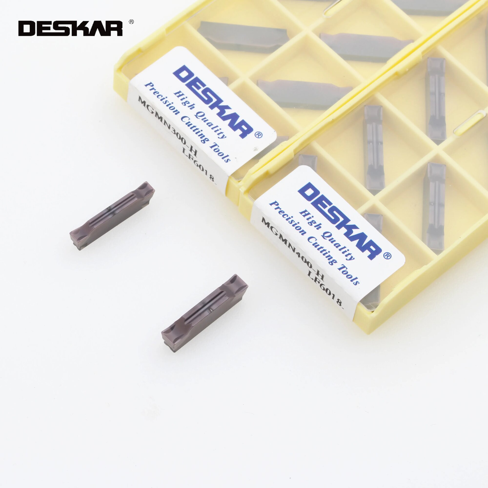 DESKAR MGMN200-G LF6018 300-T 300-H 400-T 400-H 500-M 600-M LF6018 токарный станок с ЧПУ, карбидная вставка для нержавеющей стали, MGMN300-J LF6018, 20PCS (2 boxes)