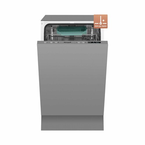 Посудомоечная машина Weissgauff BDW 4544 D узкая встраиваемая посудомоечная машина с лучом на полу weissgauff bdw 4544 d