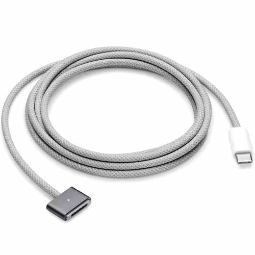 Кабель USB Cm-Magsafe Gen3 5 pin KS-806gen3-2 на магните для ноутбука - 2 метра