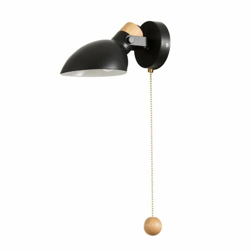 Бра Адела Е27 40Вт черный 4375₽