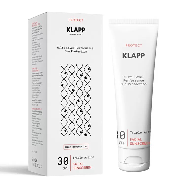 Солнцезащитный крем SPF30 50 мл KLAPP SUN PROTECTION Triple action Sunscreen/50 мл