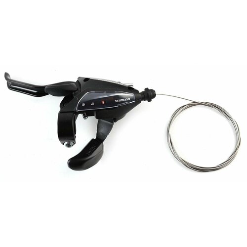 Манетка Shimano моноблок ST-EF500-L левая, 3 скорости, трос