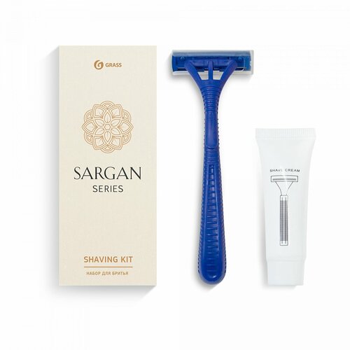 Набор бритвенный GraSS бритвенный sargan ( картонная коробка) hr hr 0021 шампунь для волос sargan туба grass арт hr0021