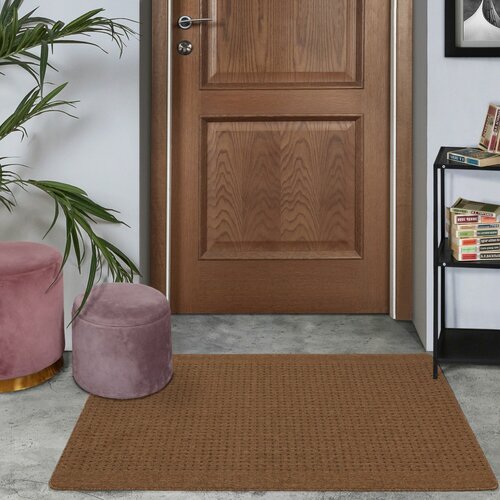 Коврик декоративный полипропилен Canberra 100х150 см цвет латте 4492₽